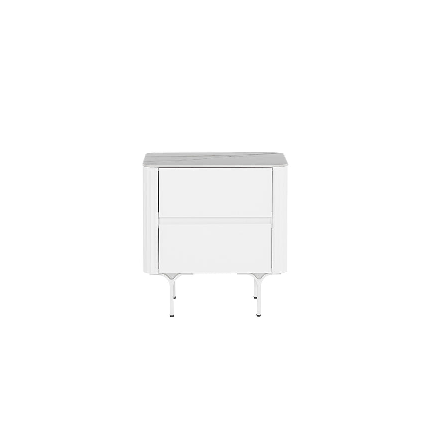 Bedside Table - White