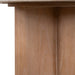 Travertine Marble Round Side Table - Light Natural Elm - image 7
