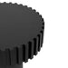 50cm Round Side Table - Full Black - image 4