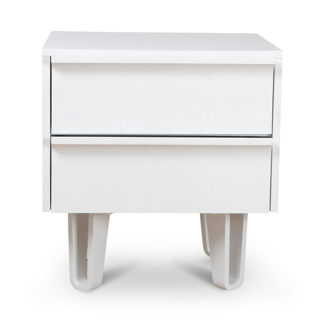 Bedside Table - Full White