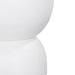 38cm Round Side Table - White - image 6