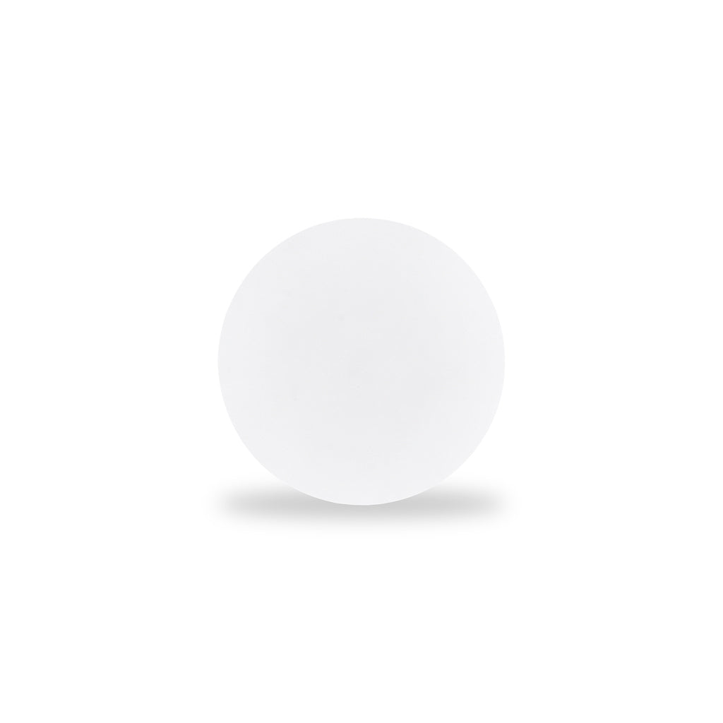 38cm Round Side Table - White - image 8