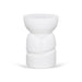 38cm Round Side Table - White - image 4