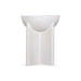 40cm Round Side Table - Cafe White - image 4