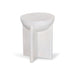 40cm Round Side Table - Cafe White - image 2