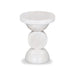 38cm Round Side Table - Cafe White - image 2