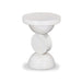 38cm Round Side Table - Cafe White - image 5