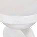 38cm Round Side Table - Cafe White - image 6