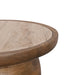 40cm Travertine Top Side Table - Natural - image 8