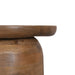 40cm Travertine Top Side Table - Natural - image 6