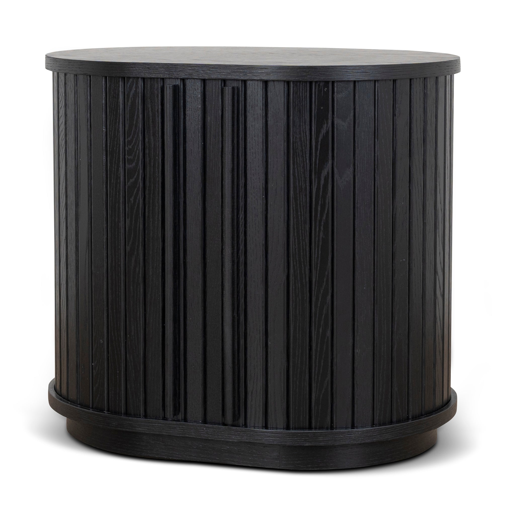 CST8854-KD 55cm Side Table - Full Black