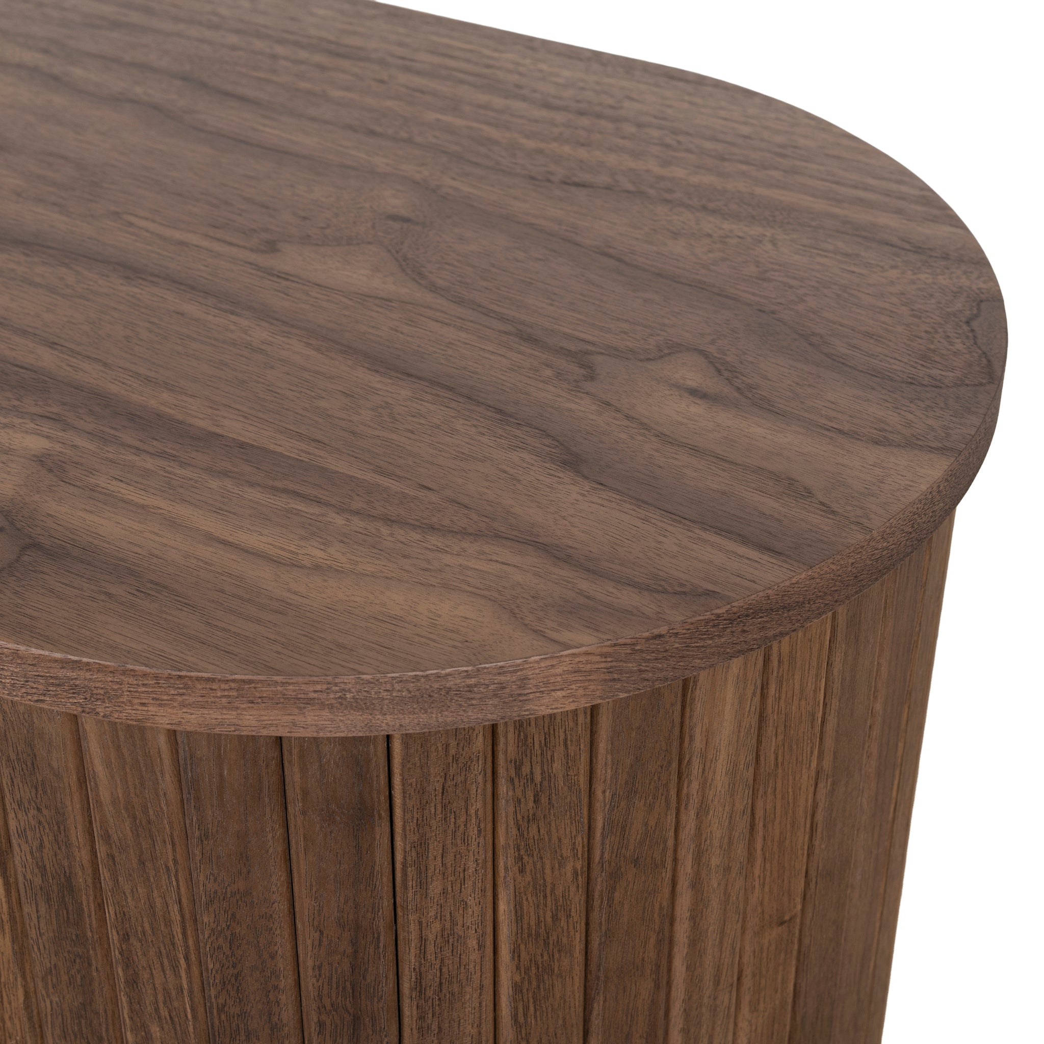 CST8855-KD 55cm Side Table - Walnut