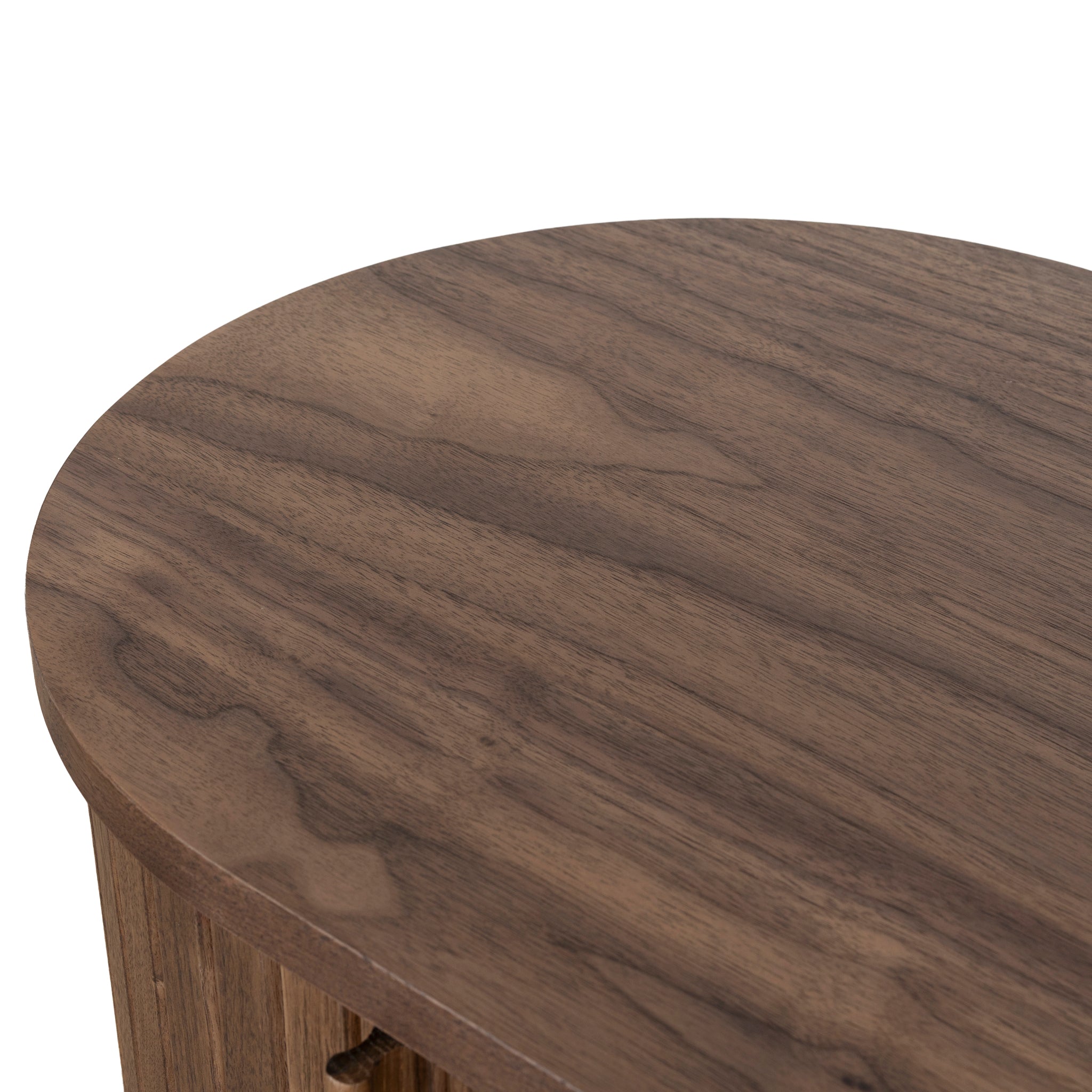 CST8855-KD 55cm Side Table - Walnut