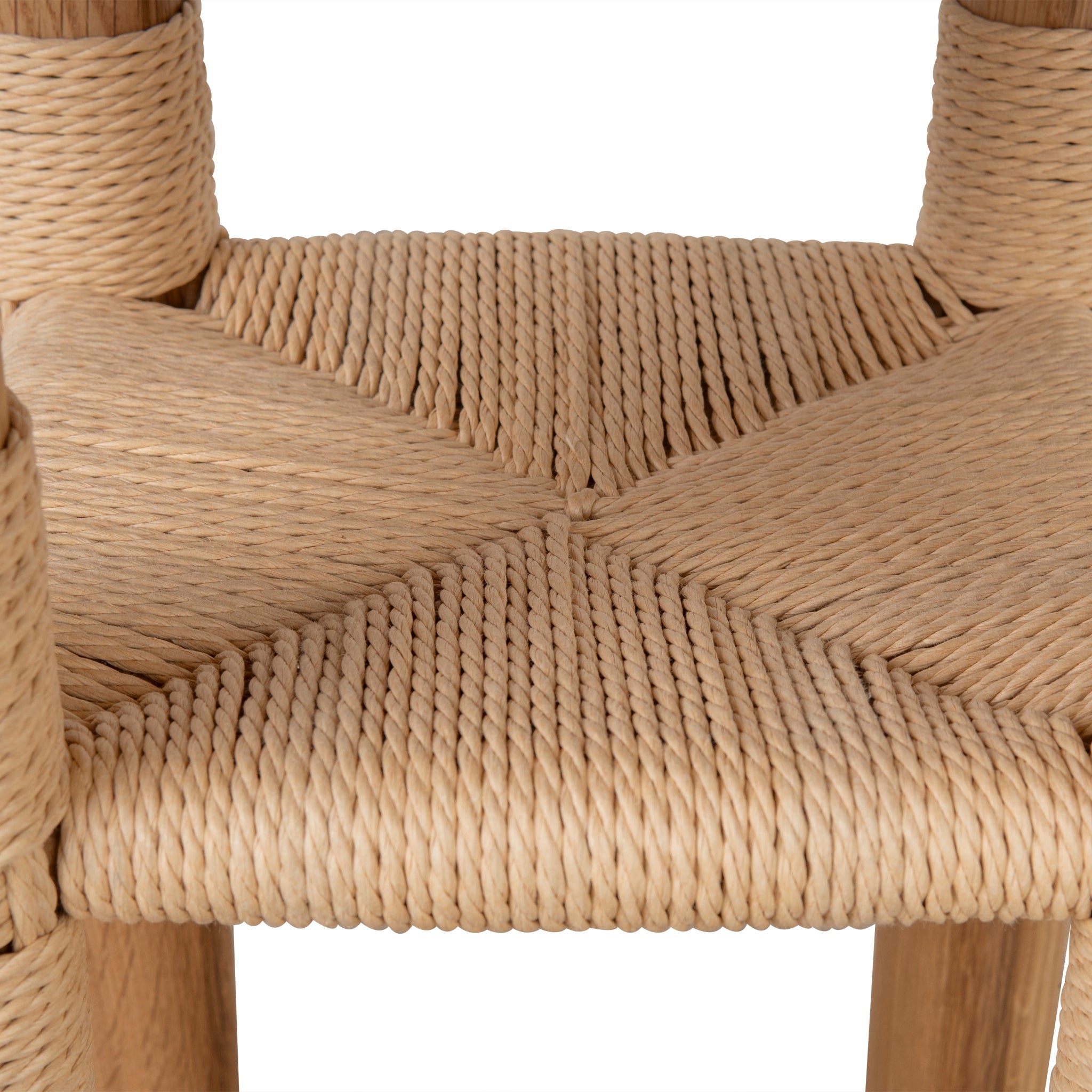 42cm Round Side Table - Natural - image 4