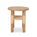 42cm Round Side Table - Natural - image 2