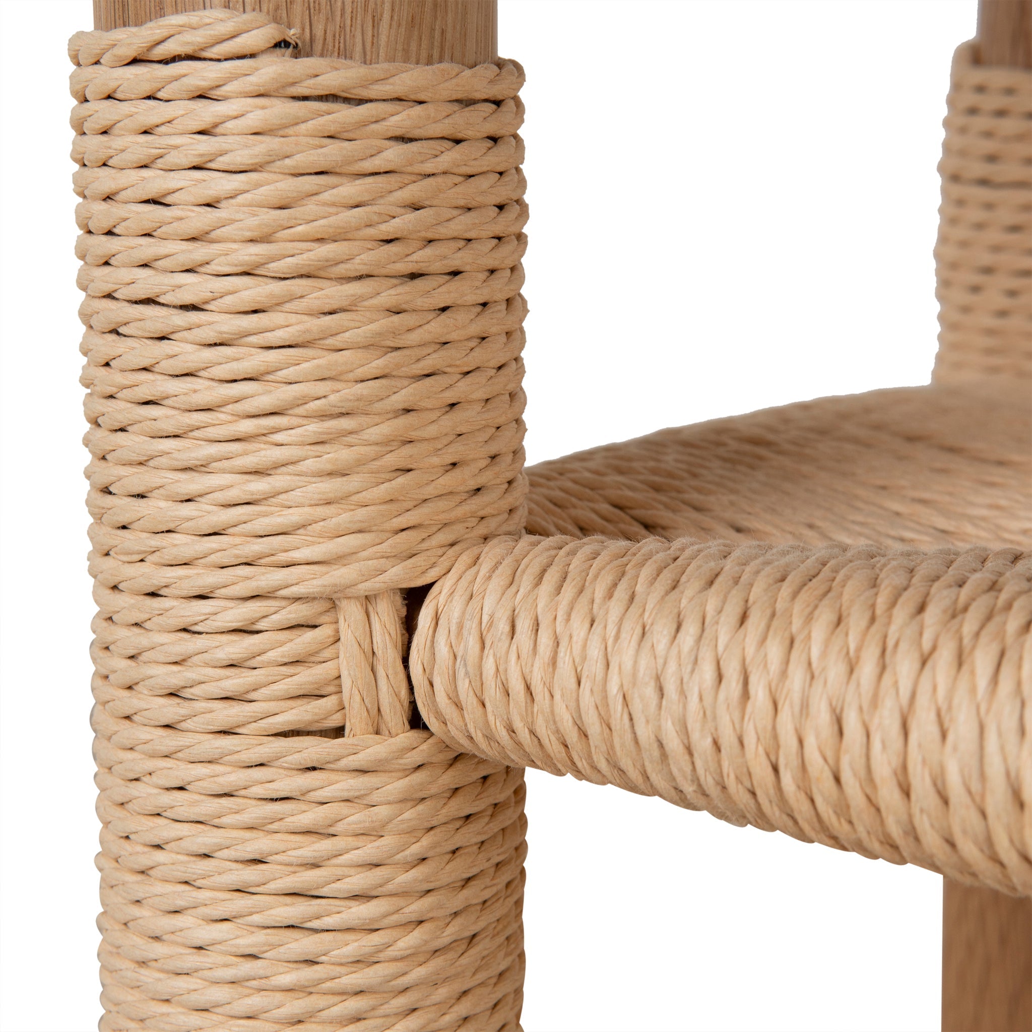 42cm Round Side Table - Natural - image 8