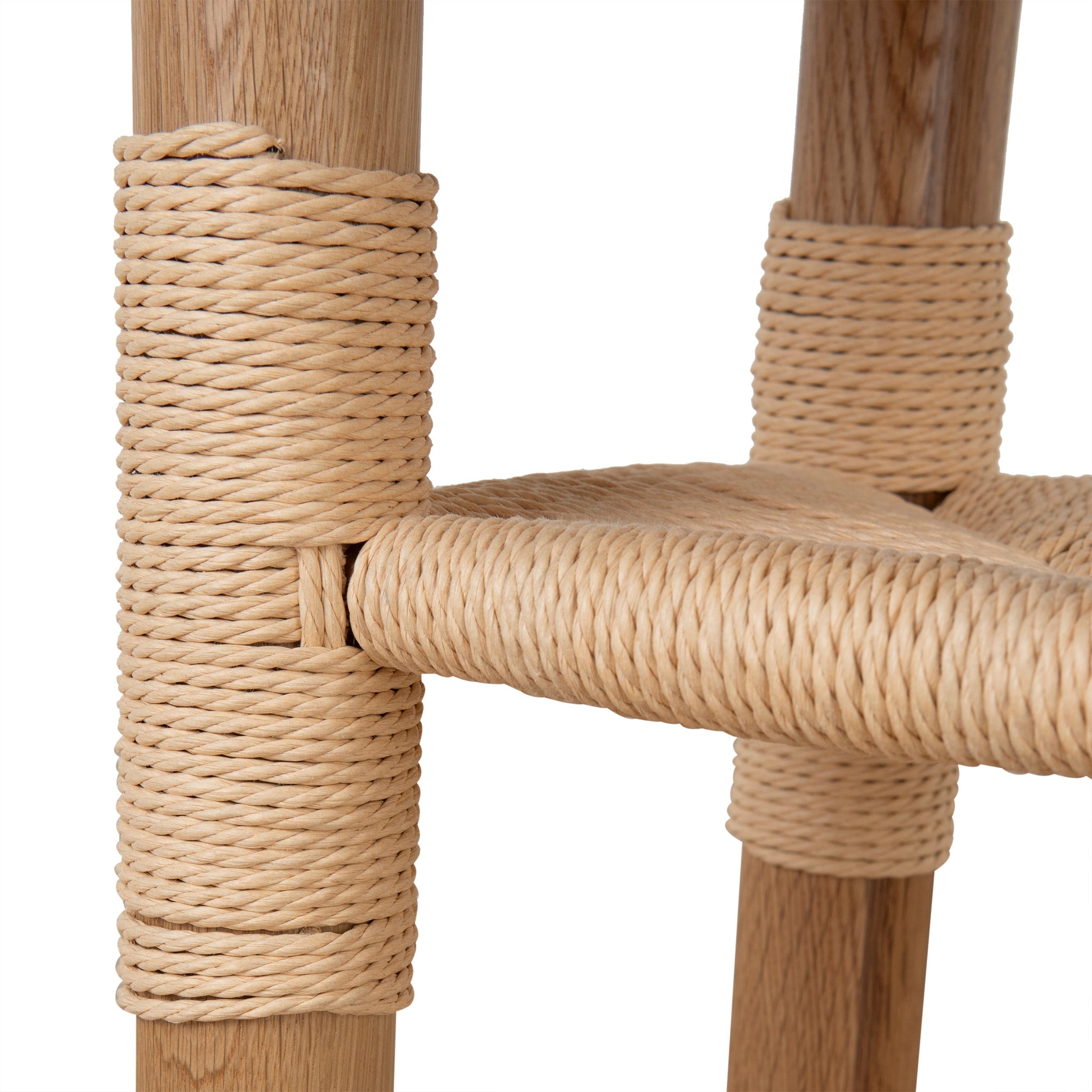 42cm Round Side Table - Natural - image 9