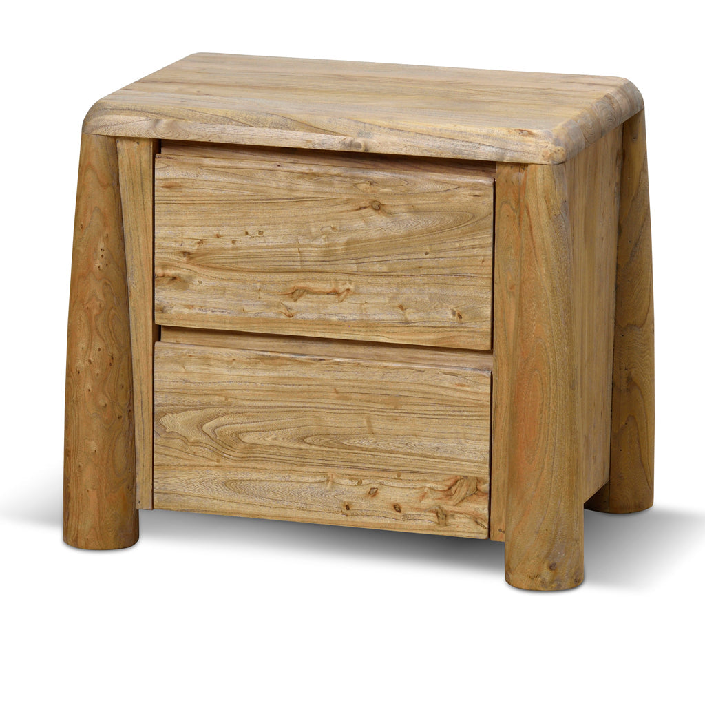 55cm Bedside Table - Natural