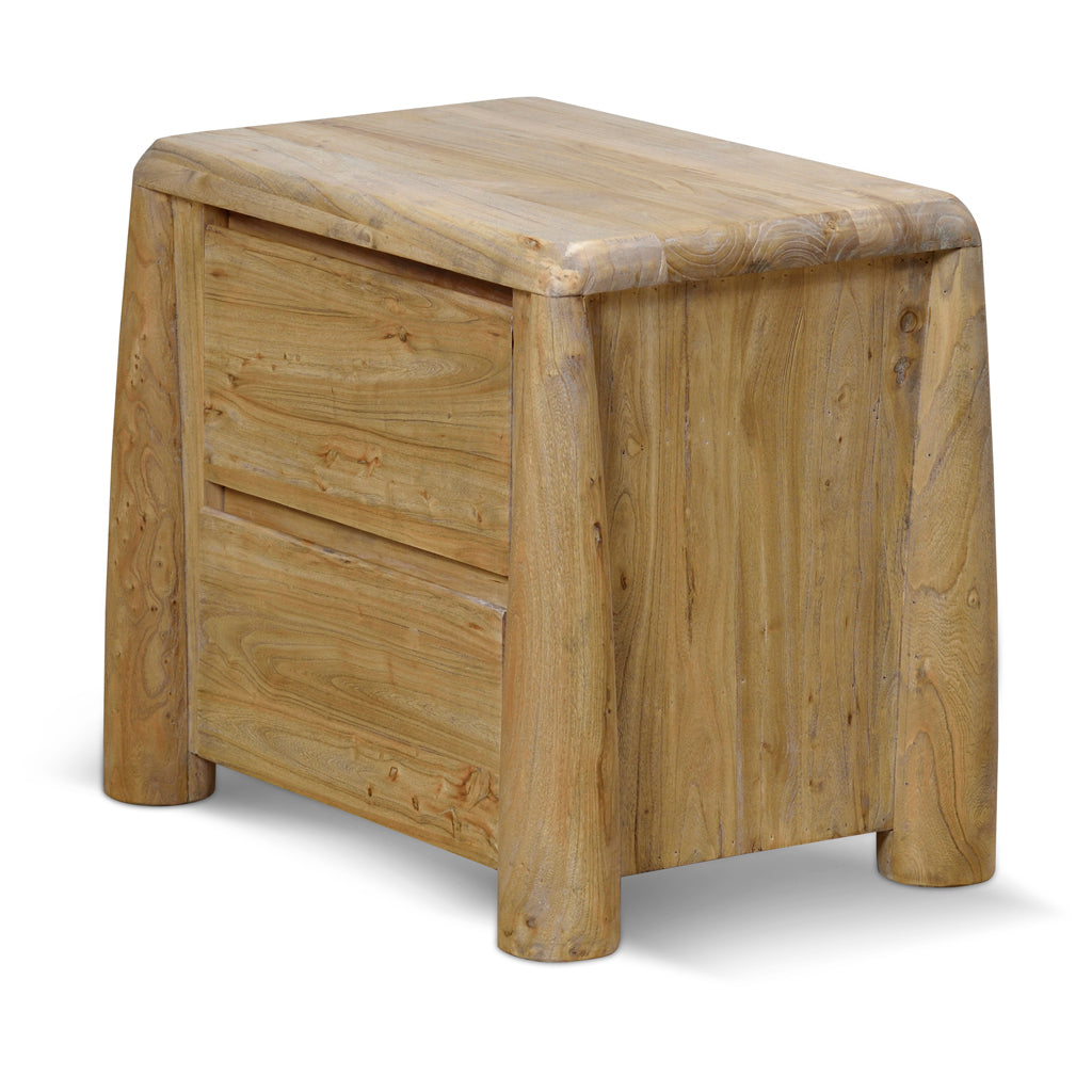 55cm Bedside Table - Natural