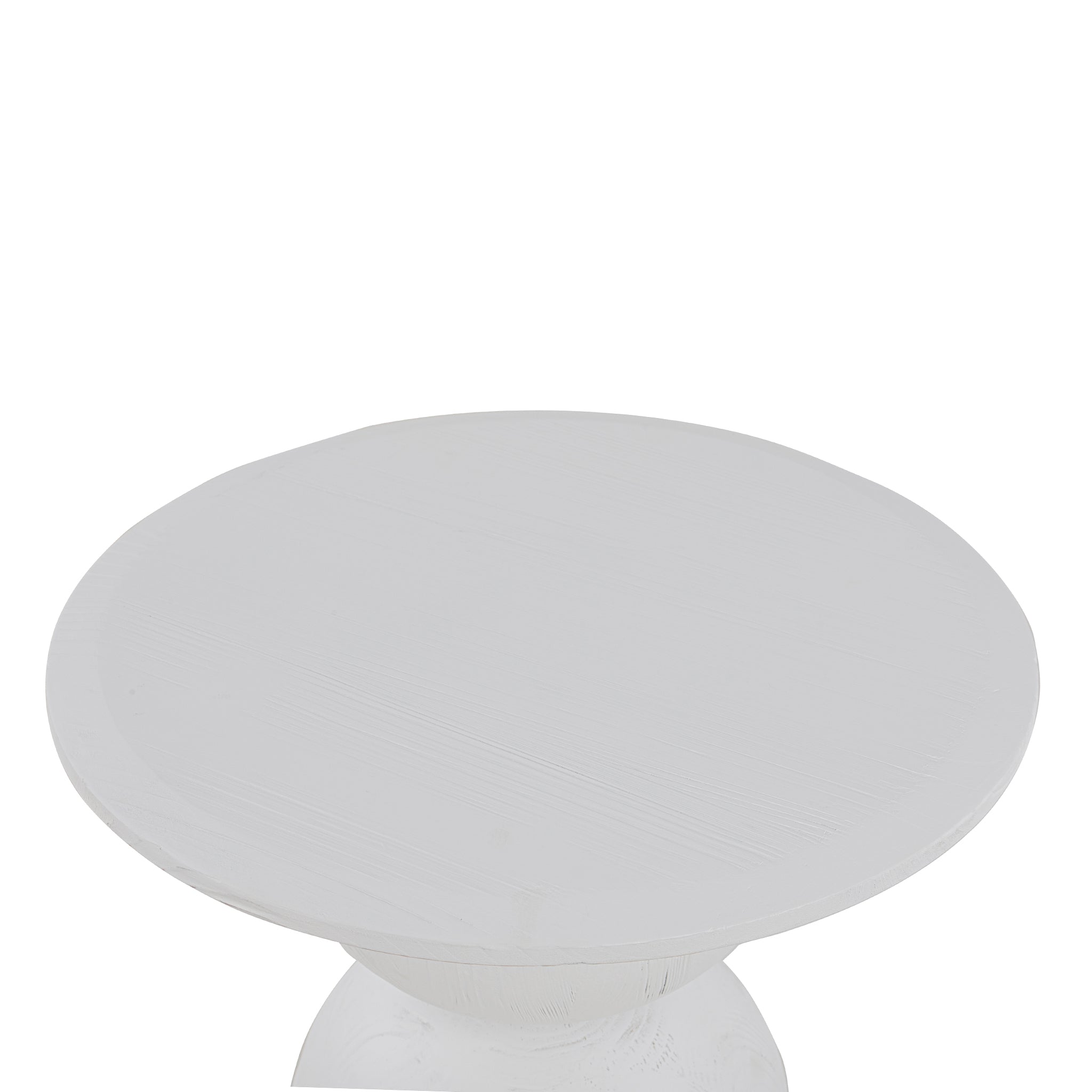 Round Side Table - Full White - image 5