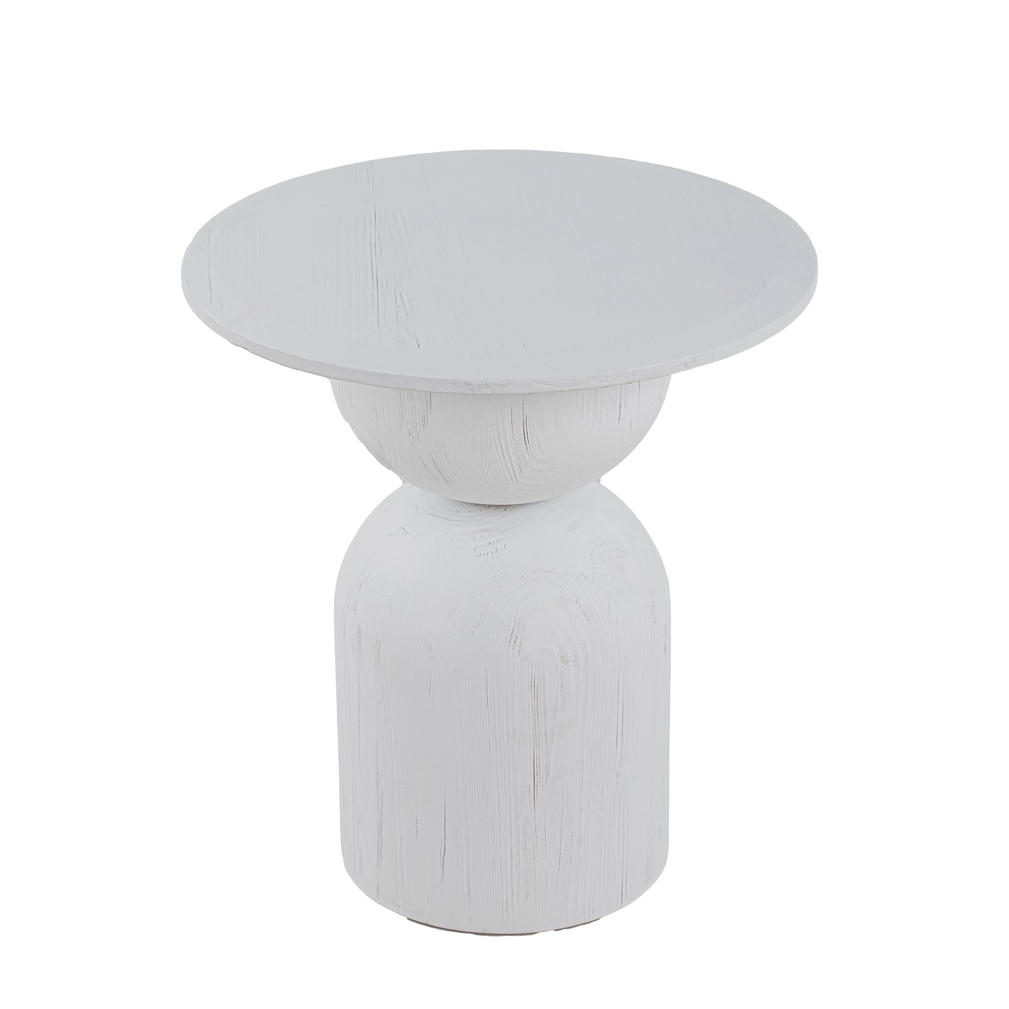 Round Side Table - Full White - image 4
