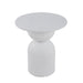 Round Side Table - Full White - image 4