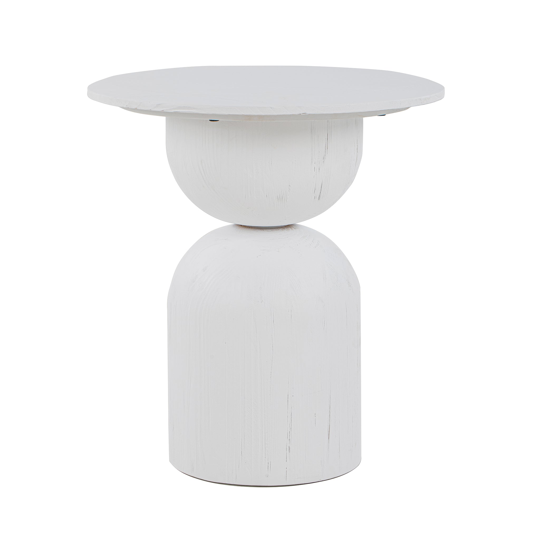 Round Side Table - Full White - image 3