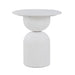 Round Side Table - Full White - image 3
