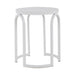 Oak Side Table - Full White