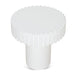 50cm Round Side Table - Full White - image 2