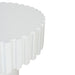 50cm Round Side Table - Full White - image 3