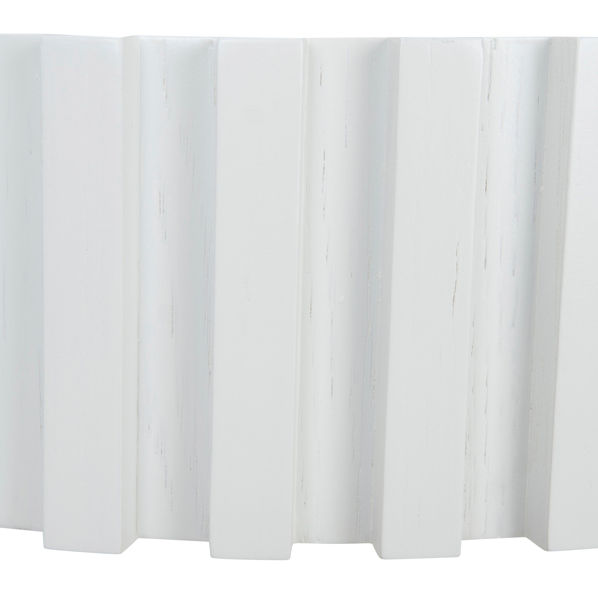 50cm Round Side Table - Full White - image 4