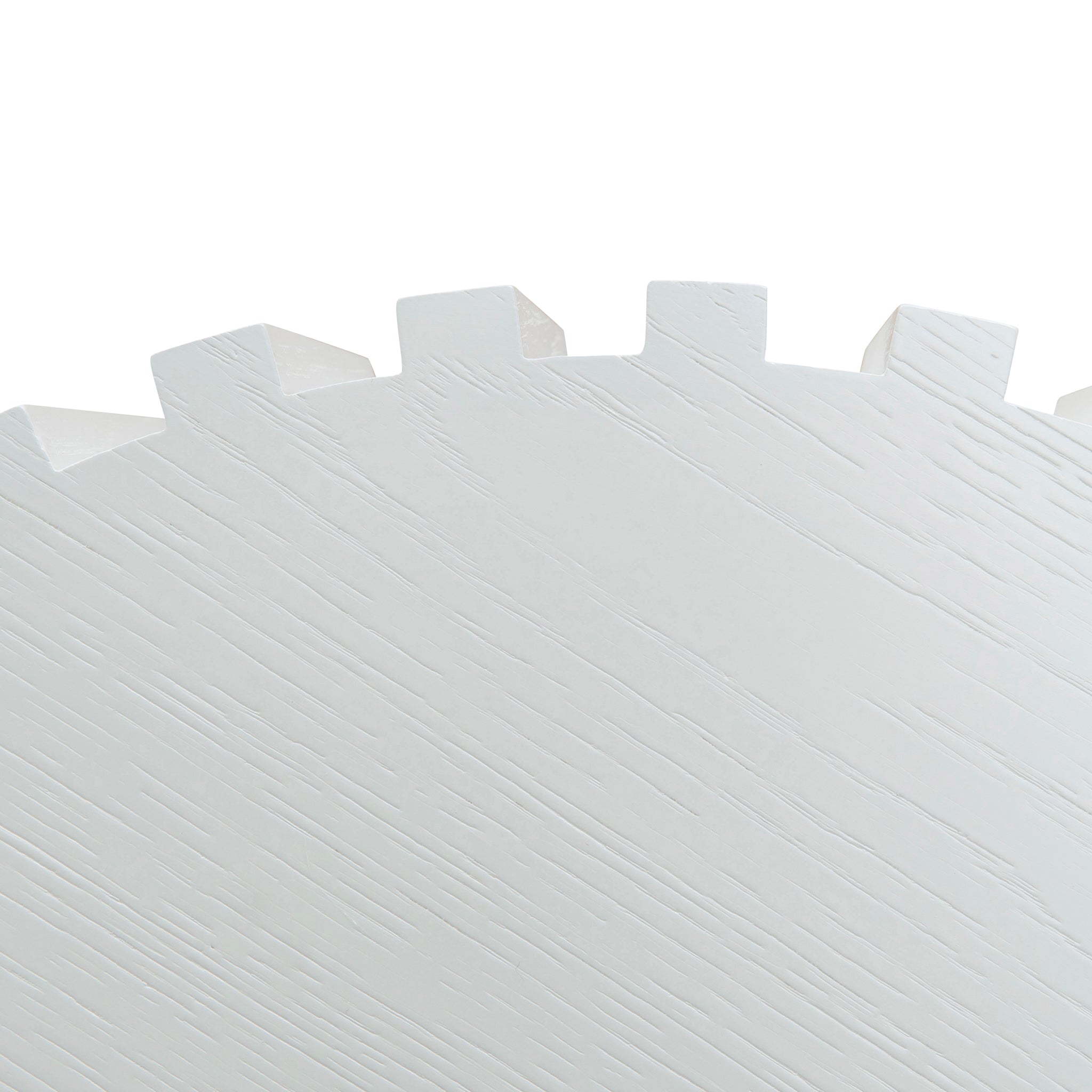 50cm Round Side Table - Full White - image 7