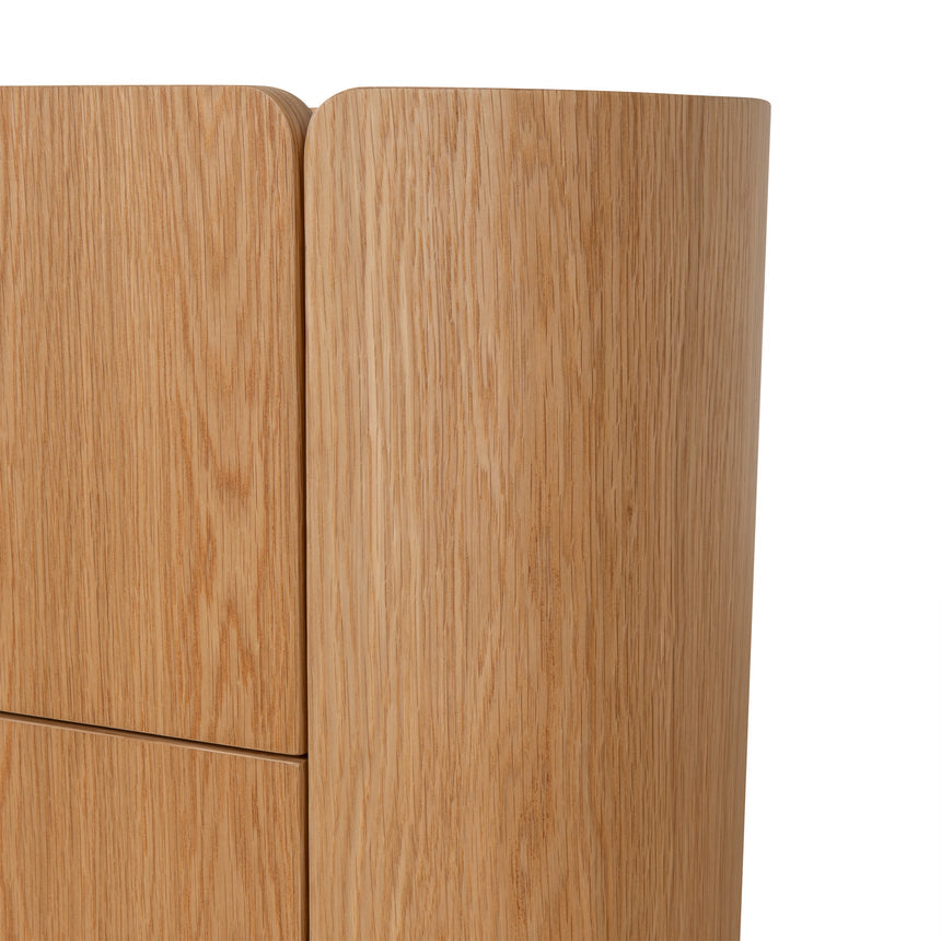 60cm Bedside Table - Natural Oak