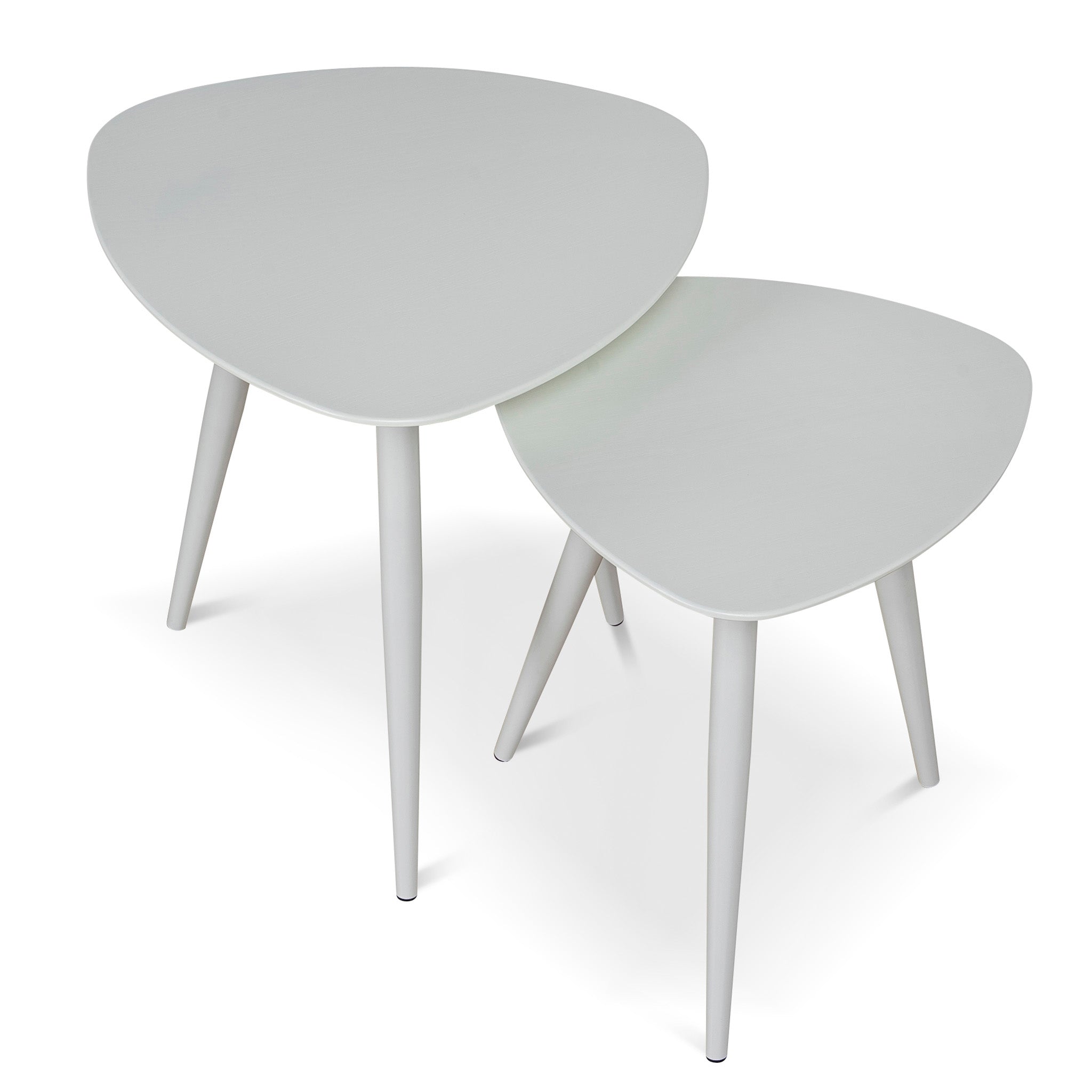 Set of 2 - CST8986-KD Side Table - White - image 4