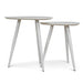 Set of 2 - CST8986-KD Side Table - White - image 3