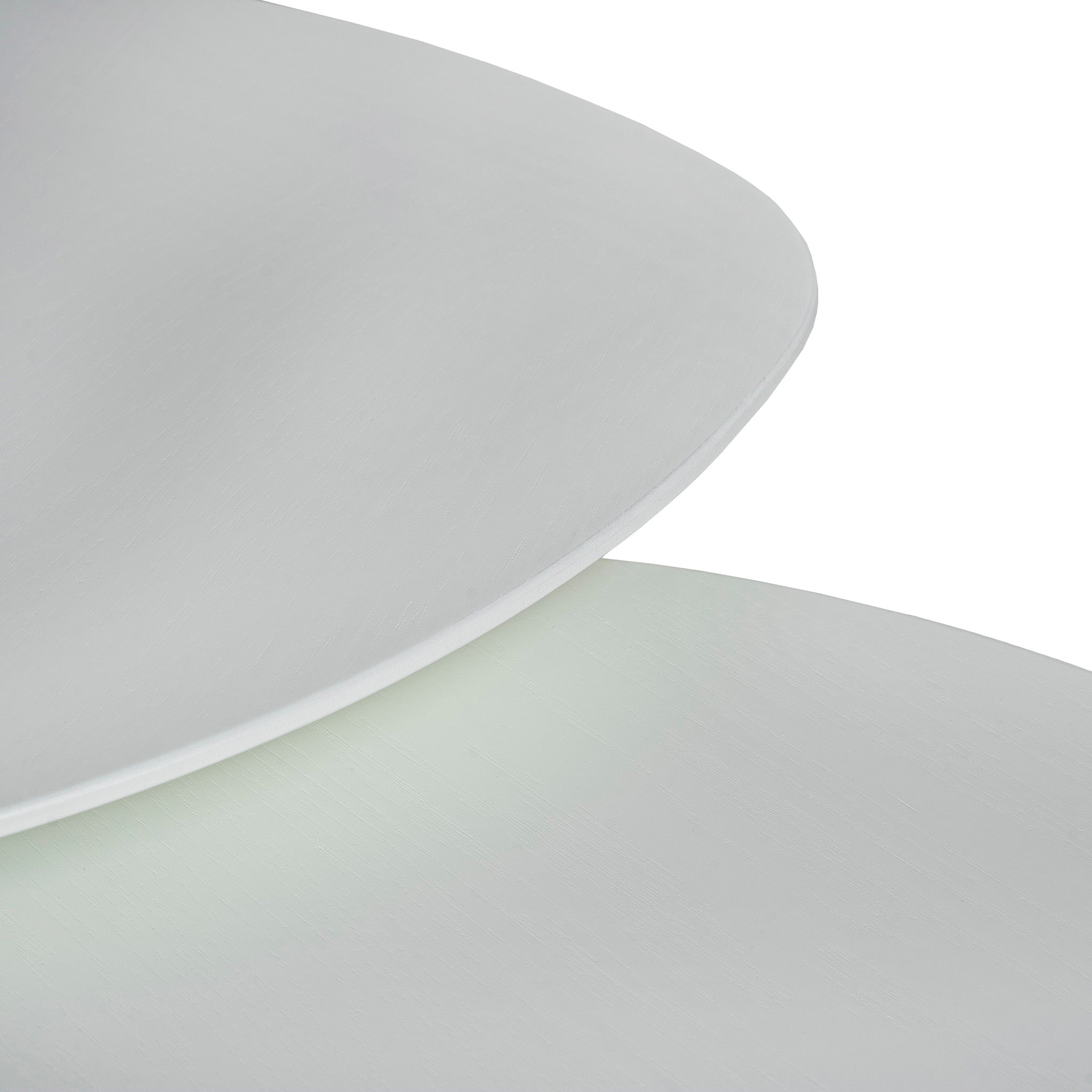 Set of 2 - Side Table - White