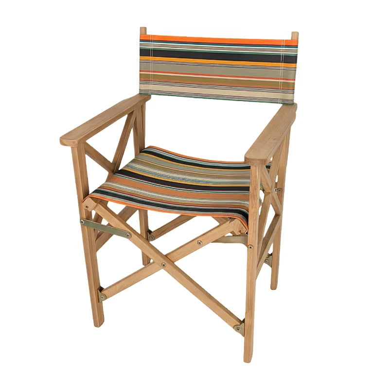 Director Chair Teak Cotton - Safari