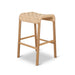 Showcasing Kimona 65cm Bar Stool - Natural BS10171-OW Bar Stool by Calibre Furniturs