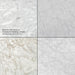 1.15m Round Marble Dining Table - Dark Brown Base - image 8