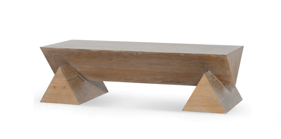 Elm Coffee Table - Natural 1.52m