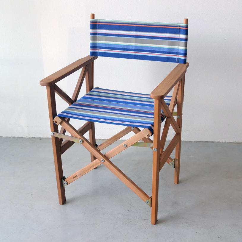 Director Chair Teak Synthetic St Vincent Roy