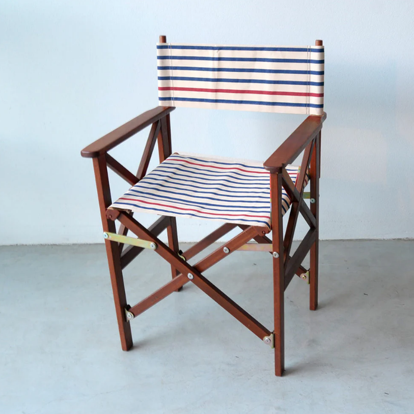 Director Chair Hardwood Cotton Ecur Marine