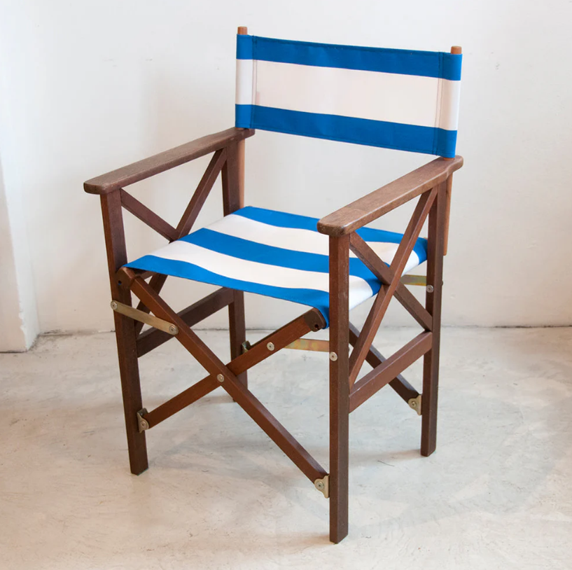 Director's Chair Synthetic Sling - Hardwood