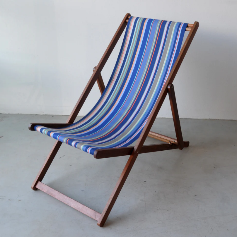 Deckchair Hardwood Synthetic St Vincent Roy