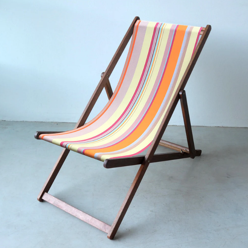 Deckchairs Synthetic Sling - Hardwood