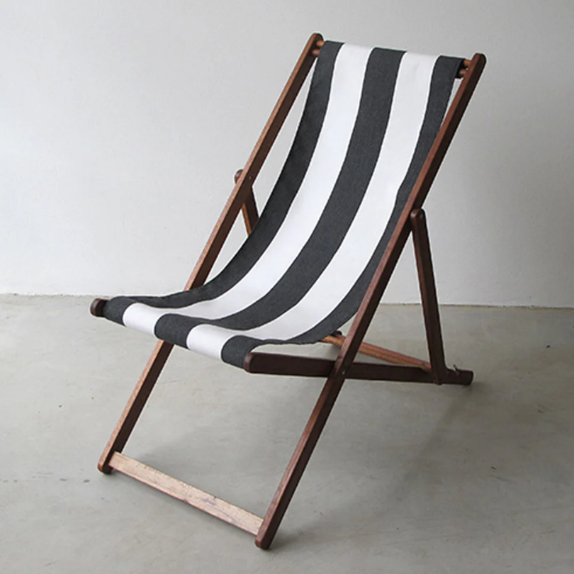 Deckchairs Synthetic Sling - Hardwood
