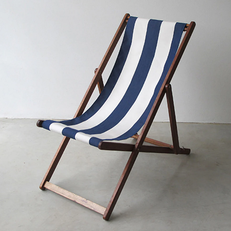 Deckchairs Synthetic Sling - Hardwood