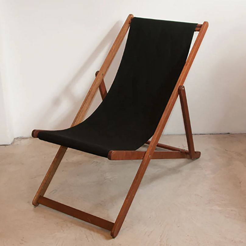Deckchairs Synthetic Sling - Hardwood