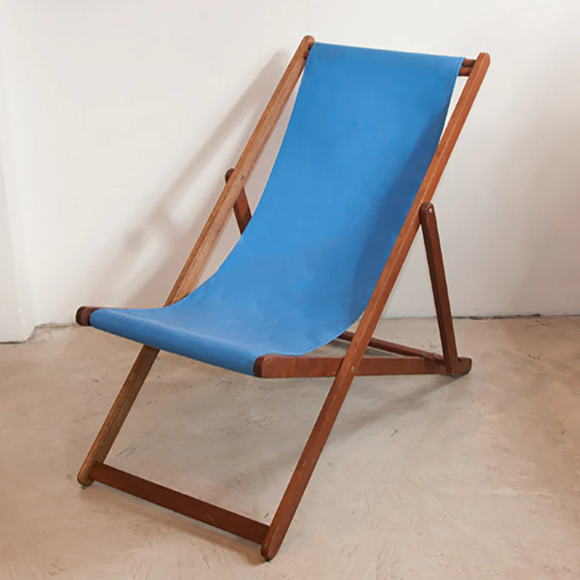 Deckchairs Synthetic Sling - Hardwood